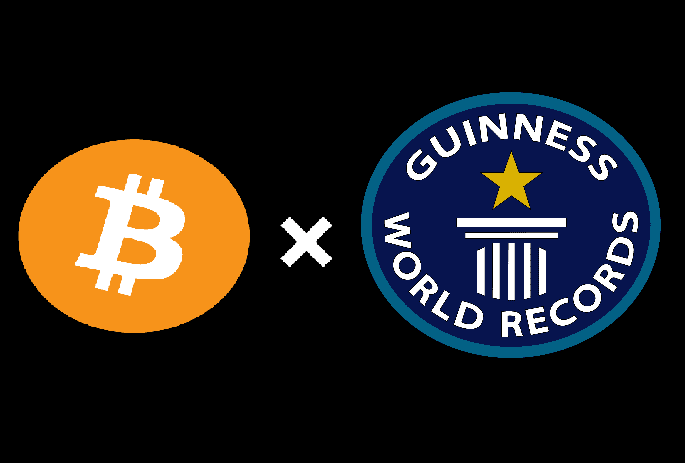 Bitcoin sets Guinness record by being the first decentralized cryptocurrency